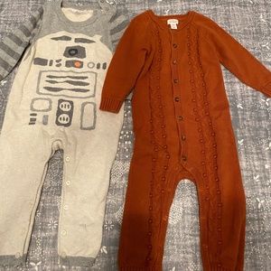 2 rompers 18 months
